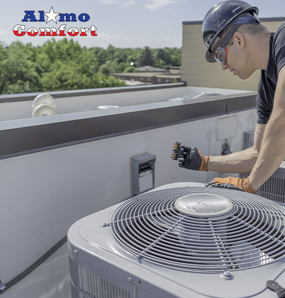 Service Call by Alamo Comfort Heating & Air Conditioning